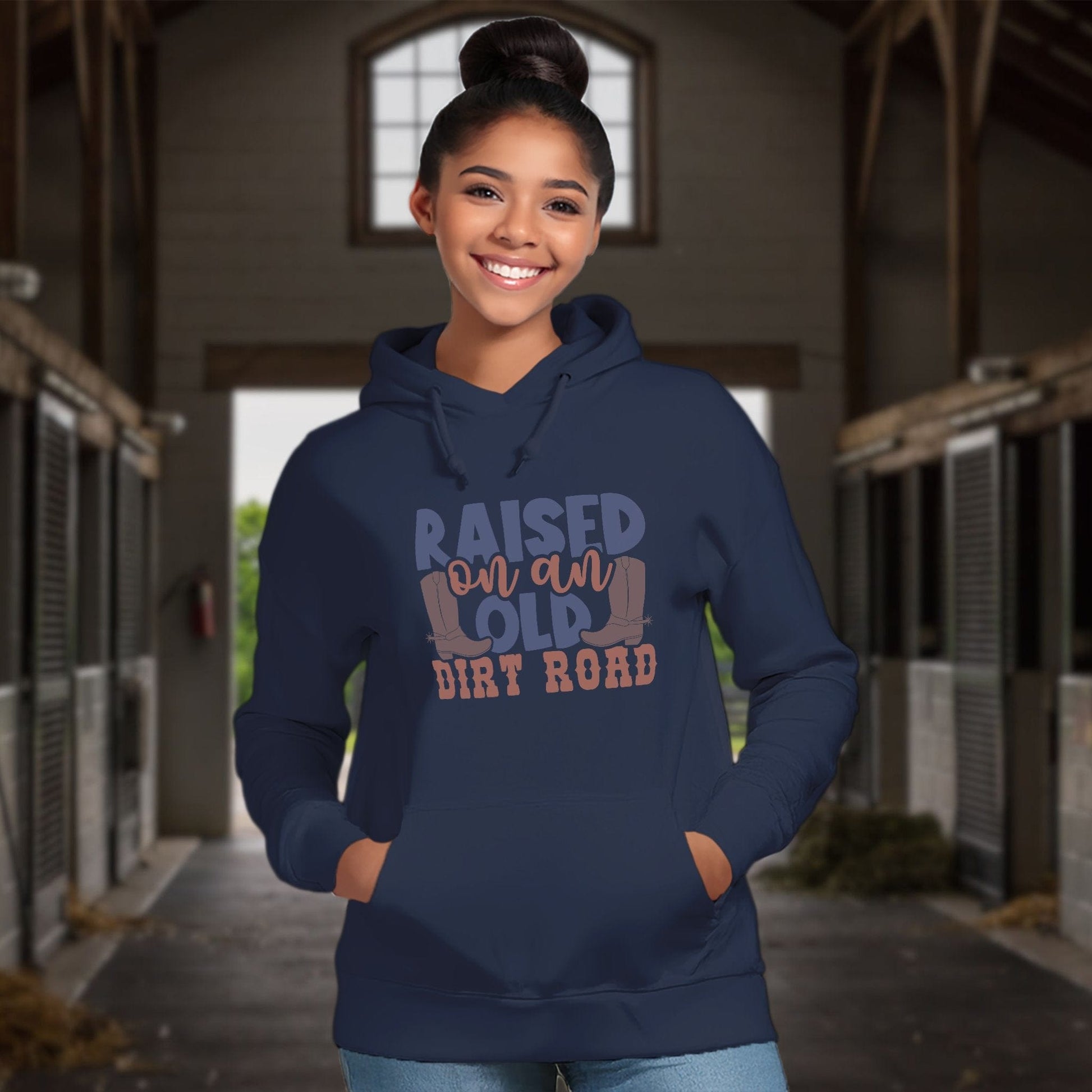 Raised on Old Dirt Road Hoodie