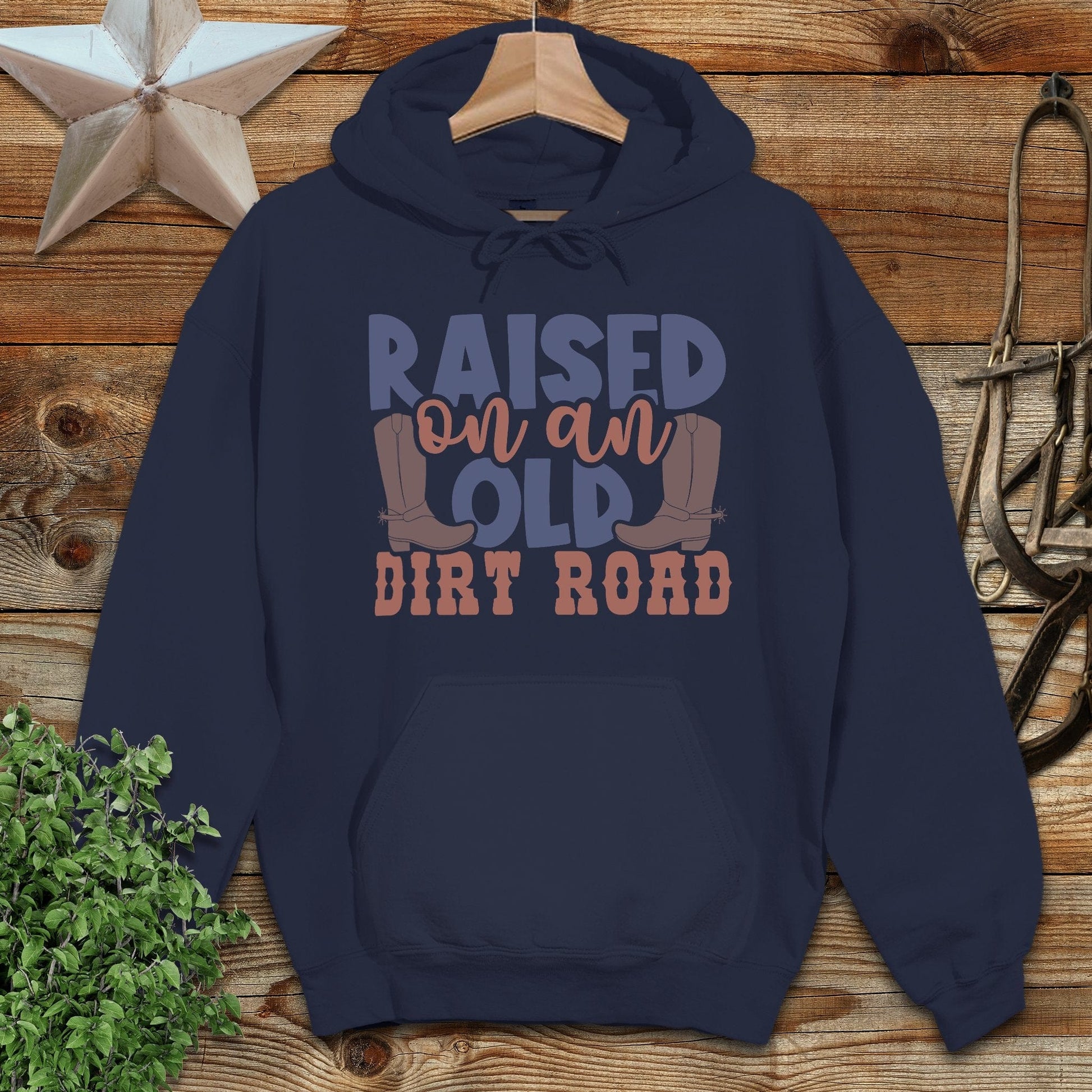 Raised on Old Dirt Road Hoodie