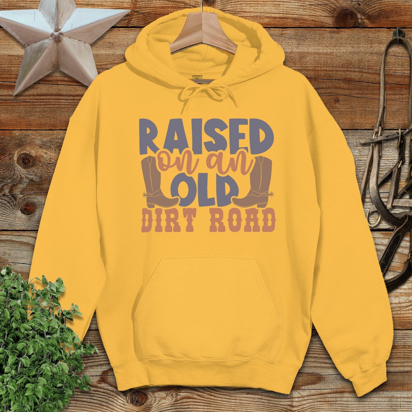 Raised on Old Dirt Road Hoodie