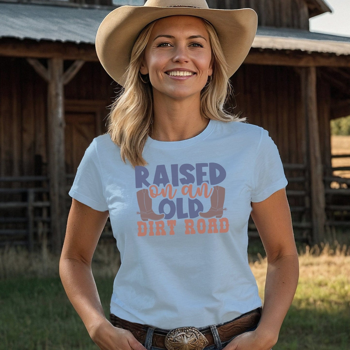 Raised on Old Dirt Road T-shirt