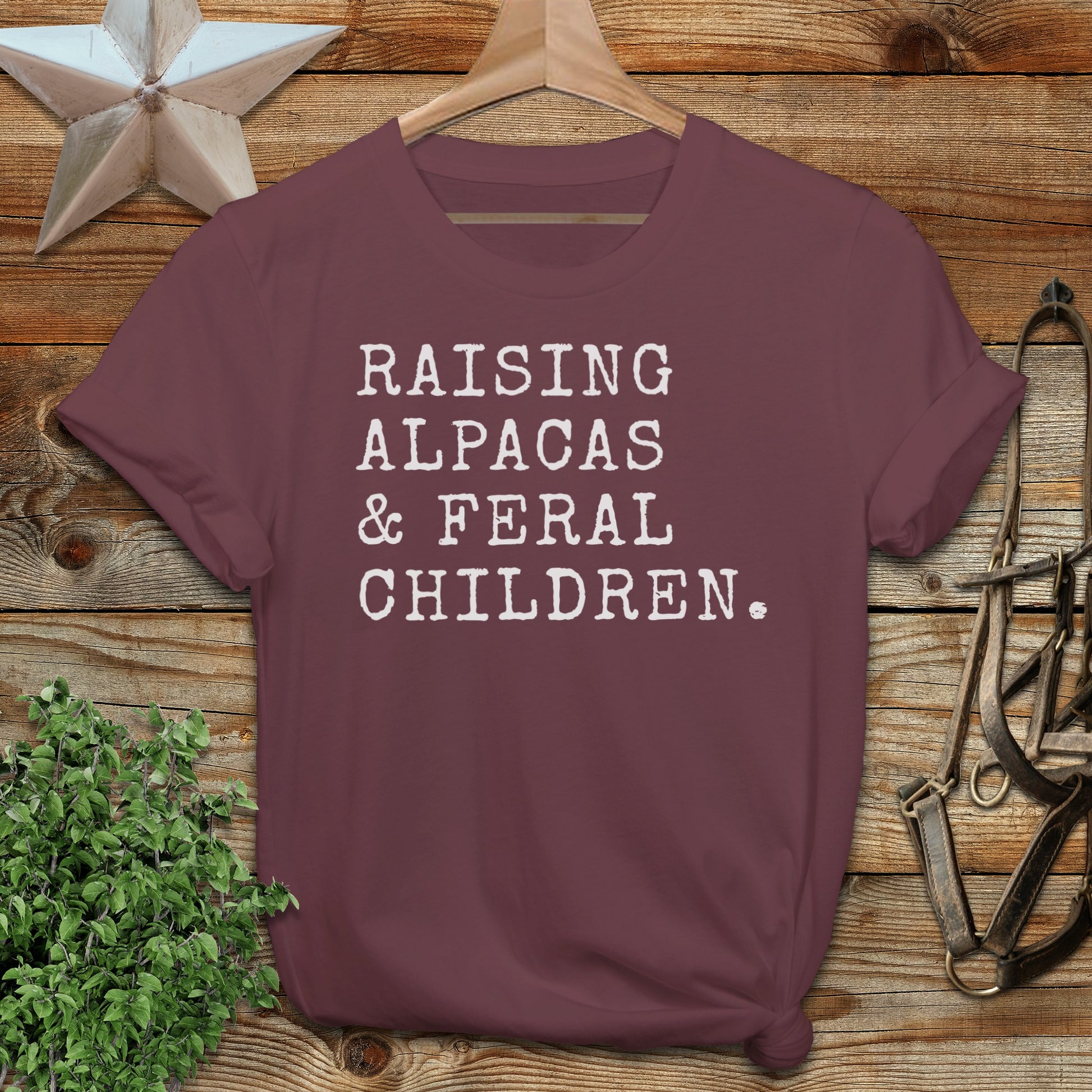 Raising Alpacas & Feral Children T-Shirt