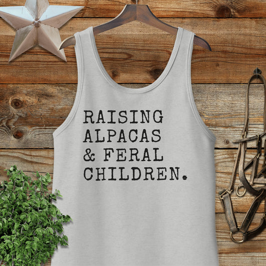 Raising Alpacas & Feral Children Tank Top
