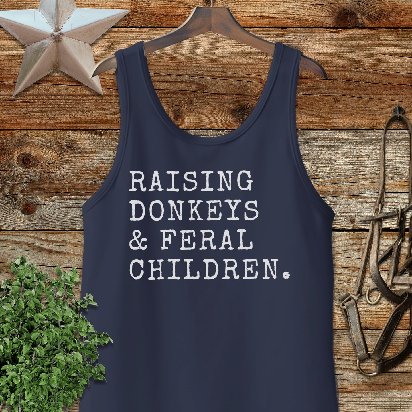 Raising Donkeys & Feral Children Tank Top