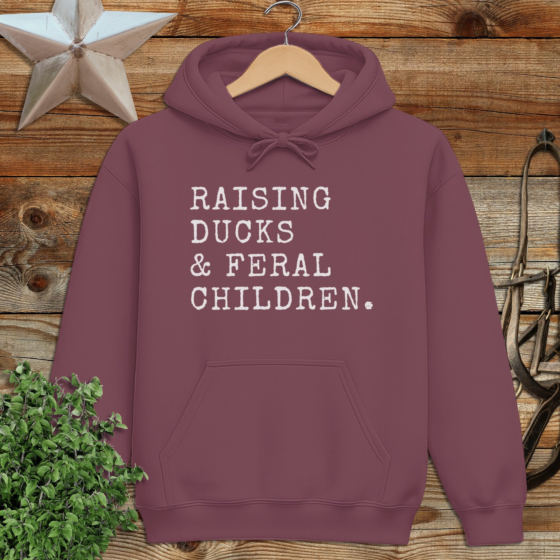 Raising Ducks & Feral Children Hoodie