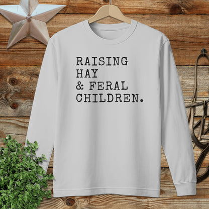 Raising Hay & Feral Children Long Sleeve Tee