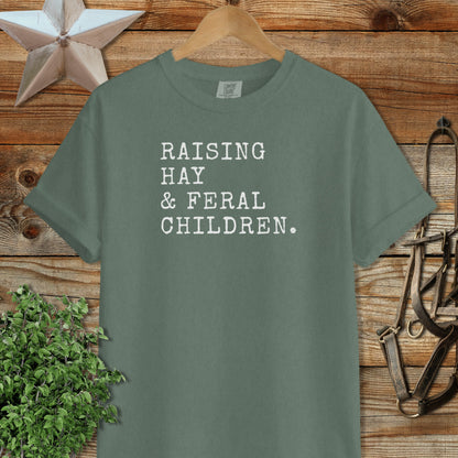 Raising Hay & Feral Children Signature Tee
