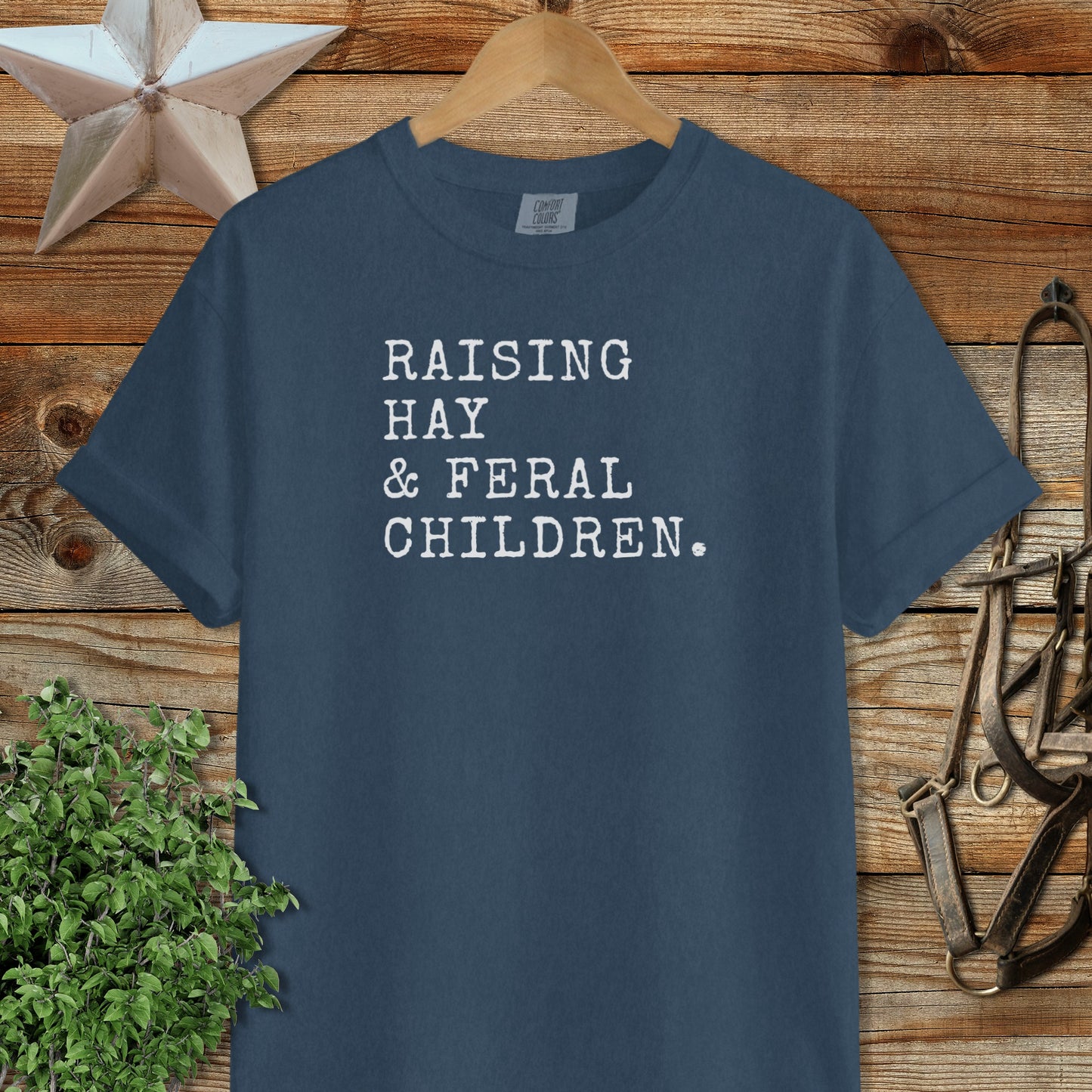 Raising Hay & Feral Children Signature Tee