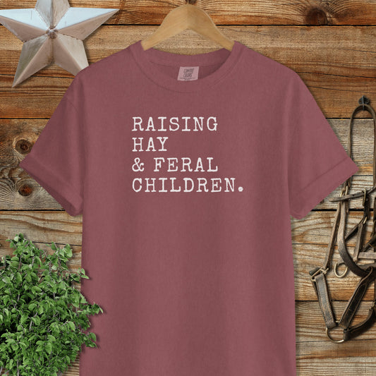 Raising Hay & Feral Children Signature Tee