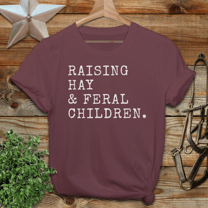 Raising Hay & Feral Children T-Shirt