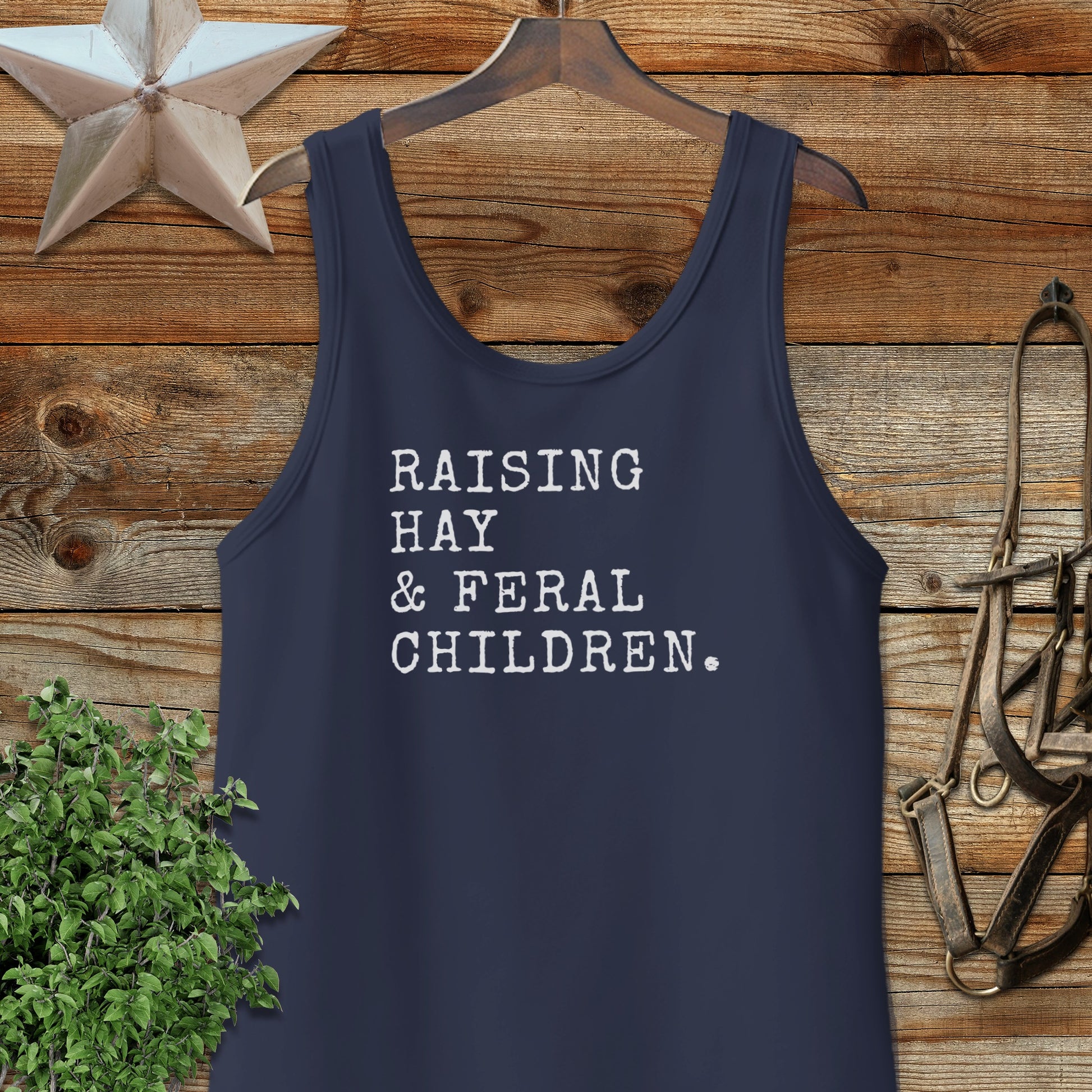 Raising Hay & Feral Children Tank Top