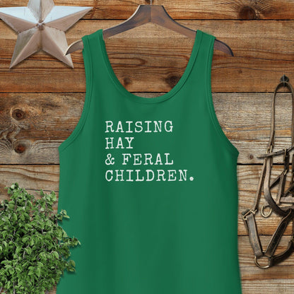 Raising Hay & Feral Children Tank Top
