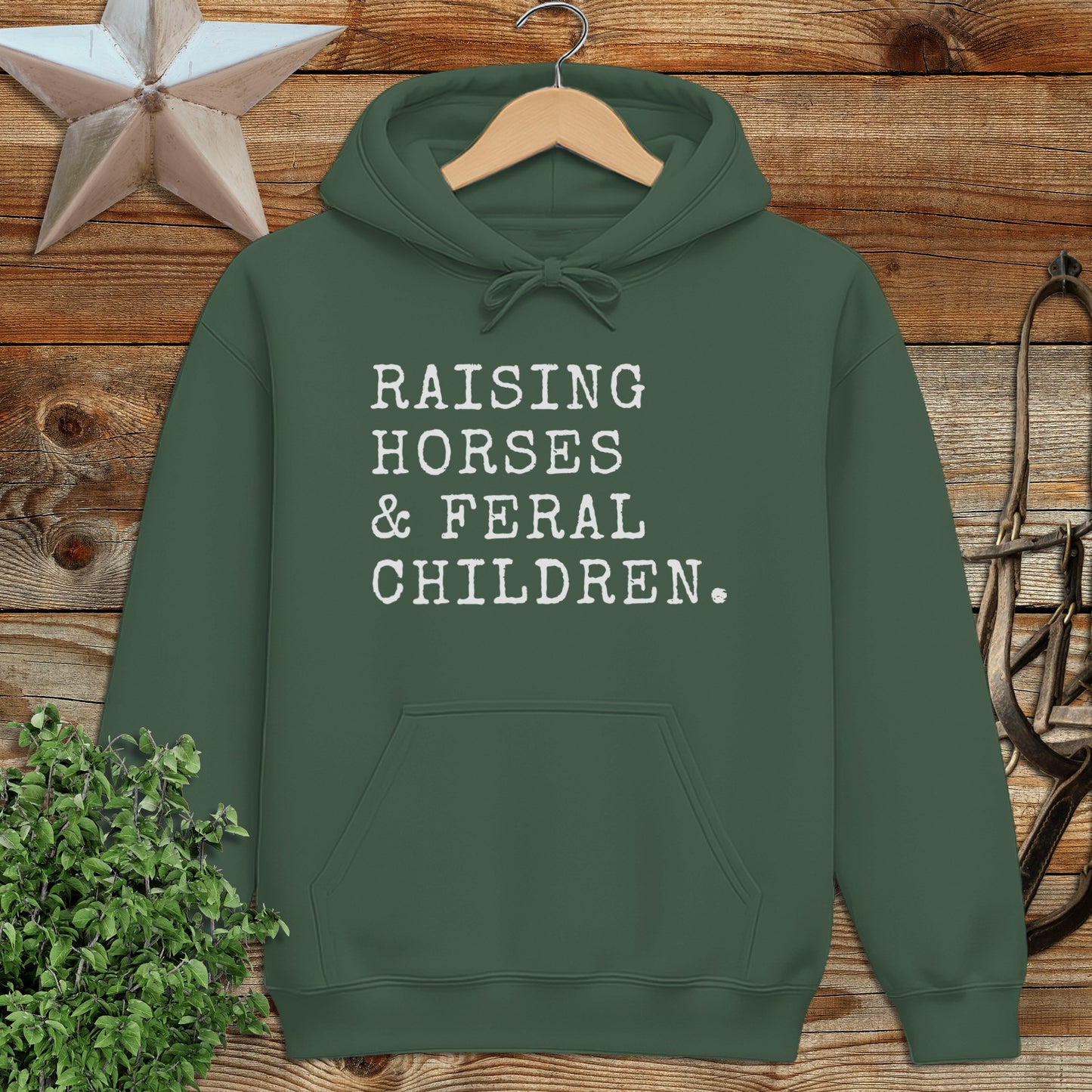Raising Horses & Feral Children Hoodie