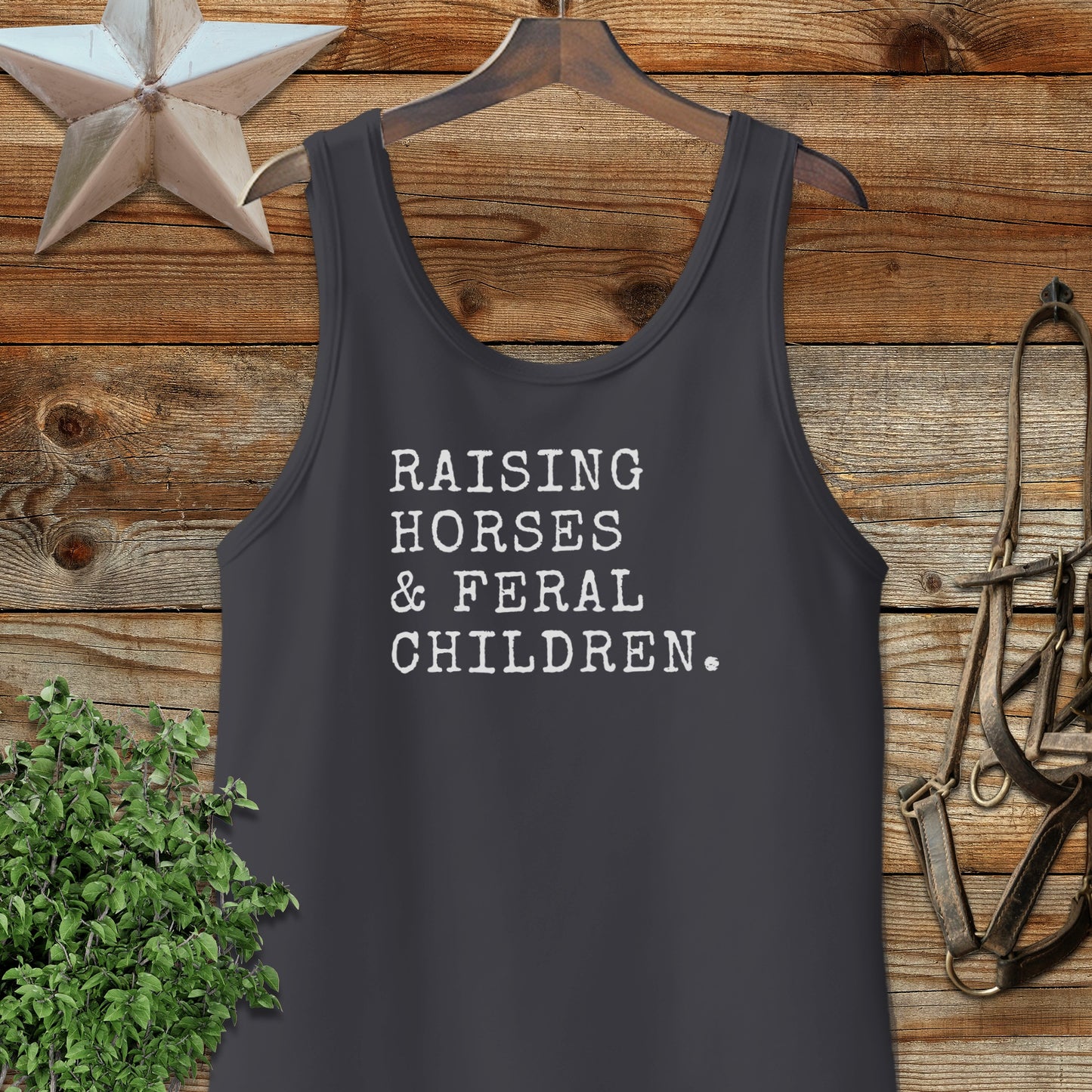 Raising Horses & Feral Children Tank Top