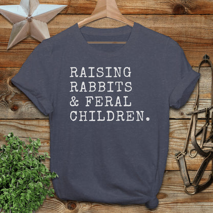 Raising Rabbits & Feral Children T-Shirt