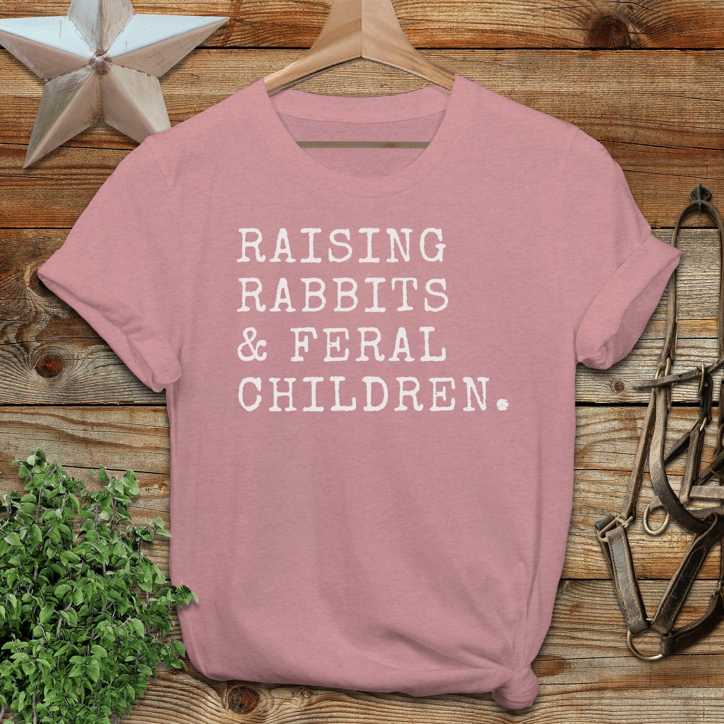 Raising Rabbits & Feral Children T-Shirt
