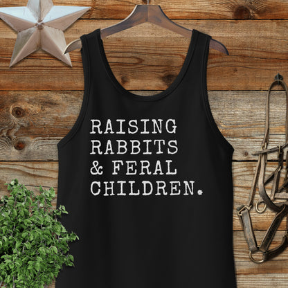 Raising Rabbits & Feral Children Tank Top