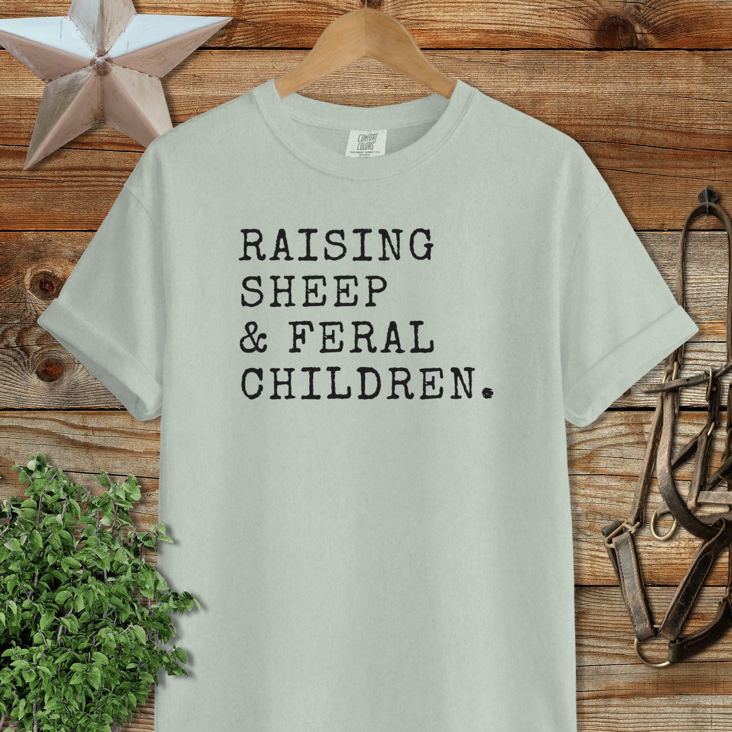 Raising Sheep & Feral Children Signature Tee