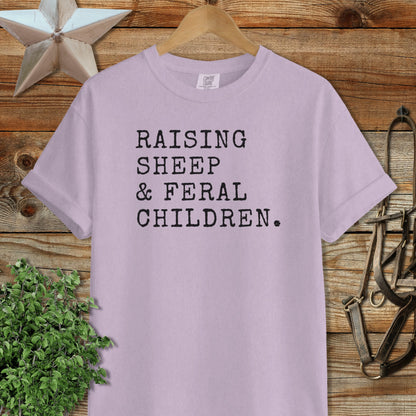 Raising Sheep & Feral Children Signature Tee