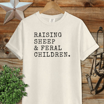 Raising Sheep & Feral Children Signature Tee