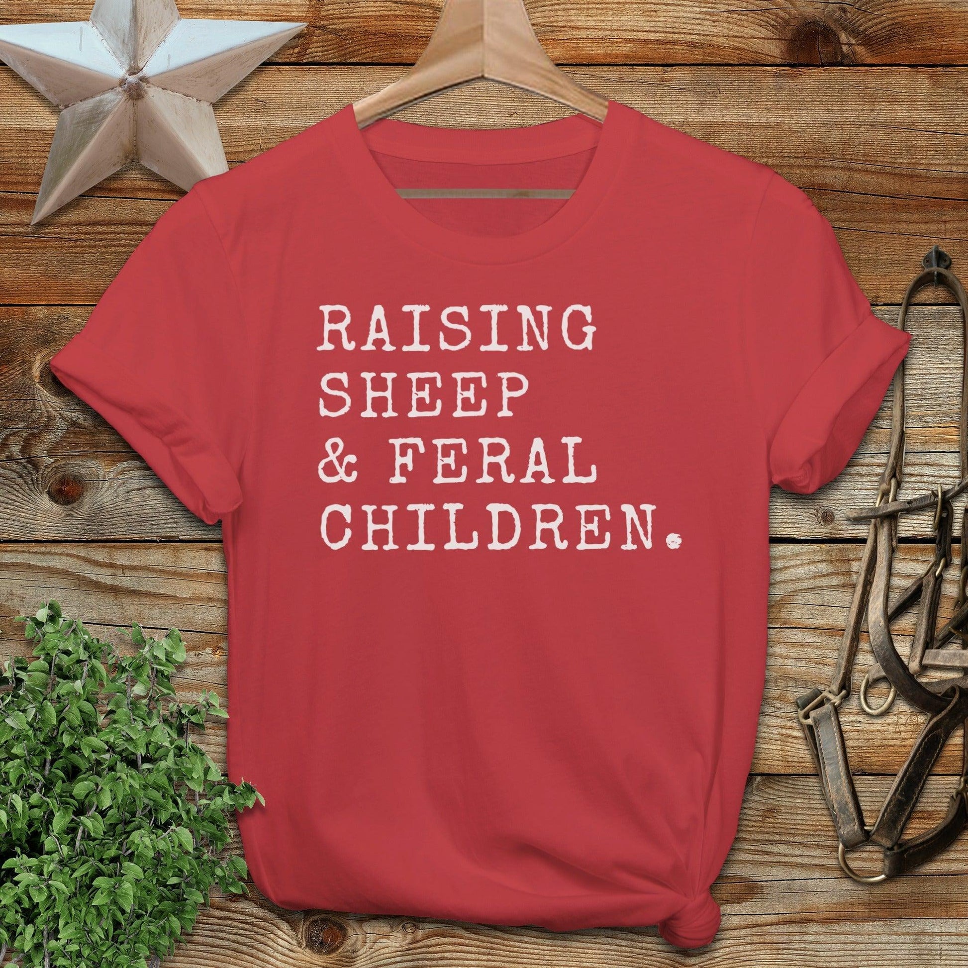 Raising Sheep & Feral Children T-Shirt
