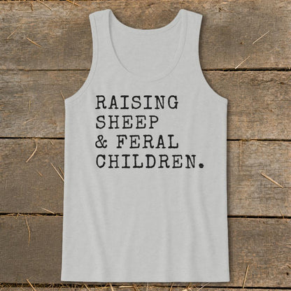Raising Sheep & Feral Children Tank Top