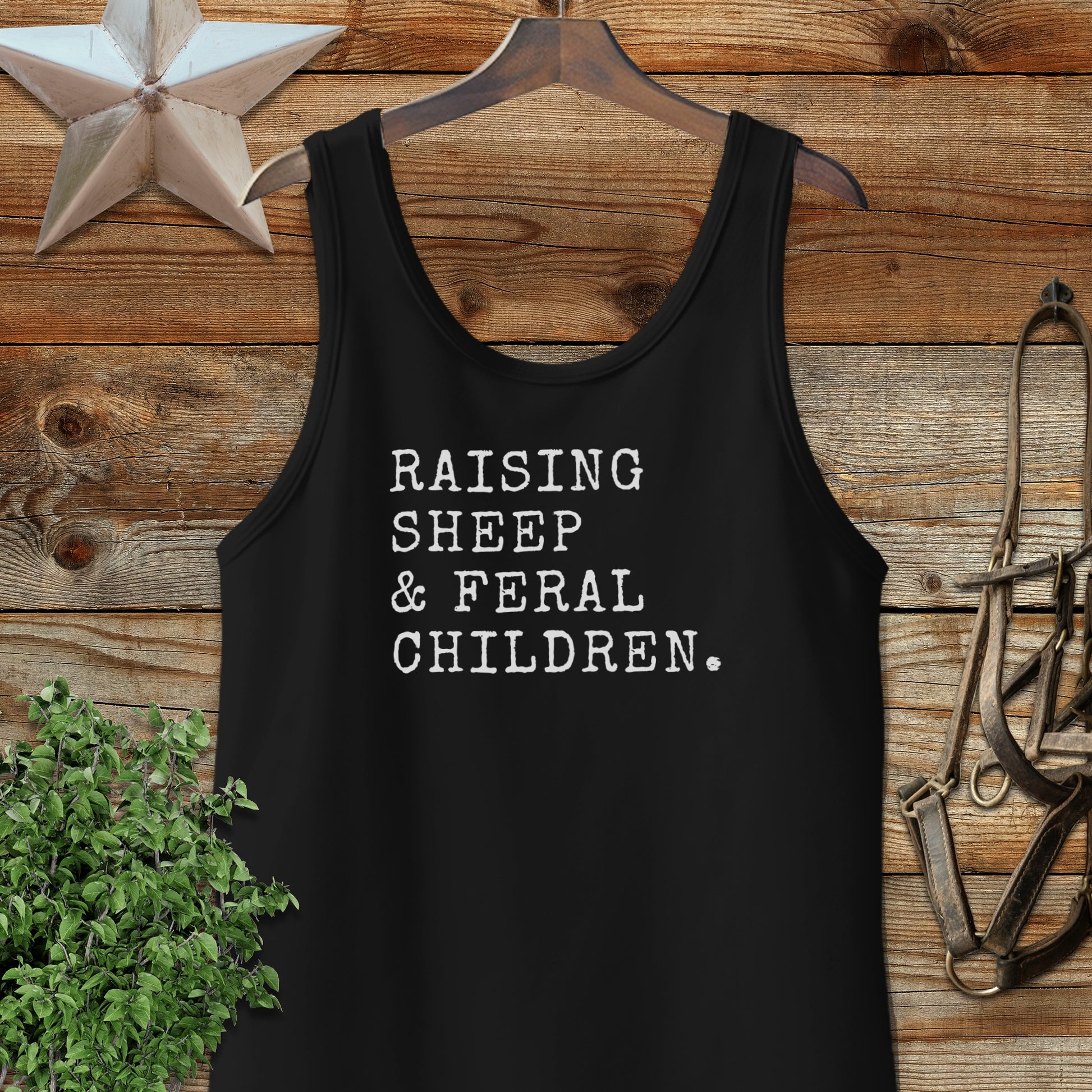 Raising Sheep & Feral Children Tank Top