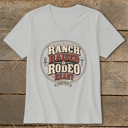 Ranch Raised Rodeo Ready V-neck