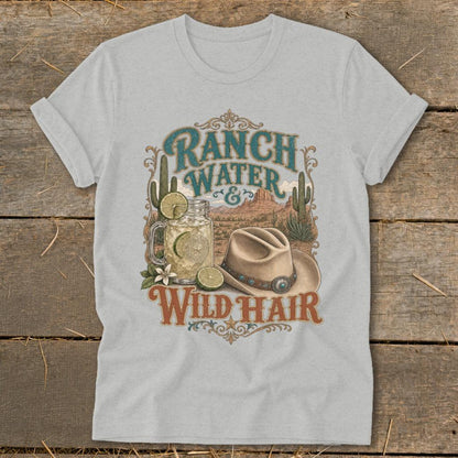 Ranch Water & Wild Hair Softstyle Tee