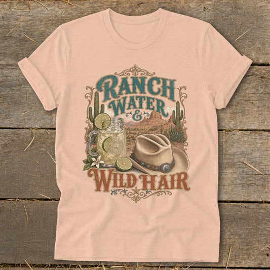 Ranch Water & Wild Hair T-Shirt