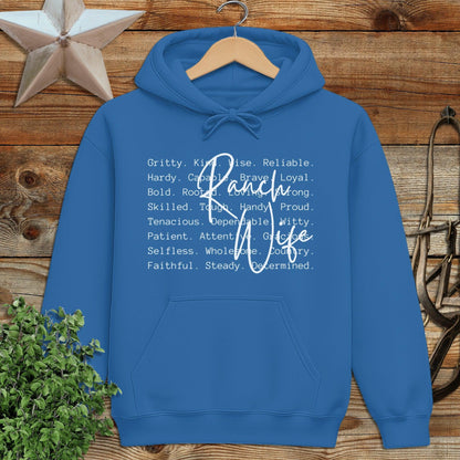Ranch Wife Words Hoodie