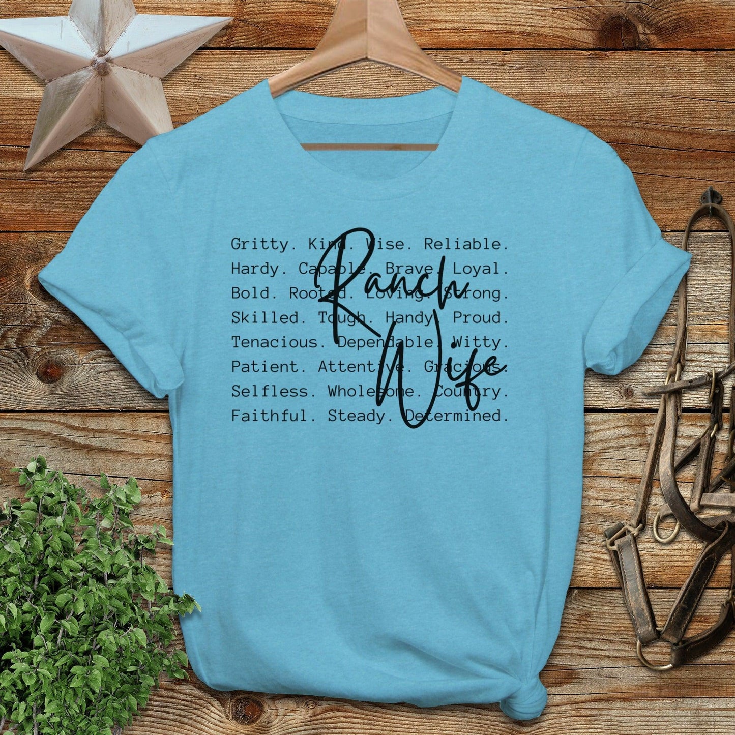 Ranch Wife Words Softstyle Tee