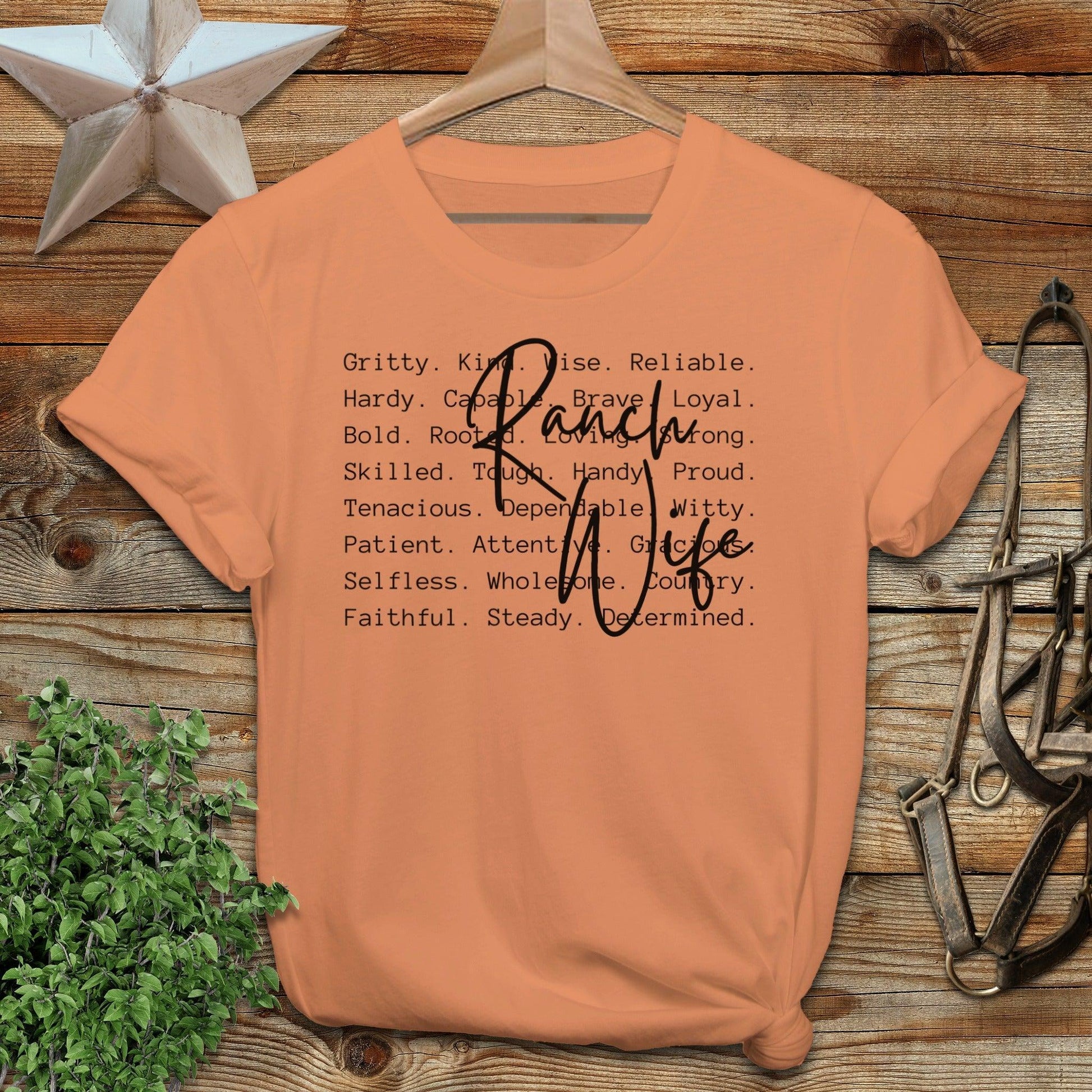 Ranch Wife Words Softstyle Tee