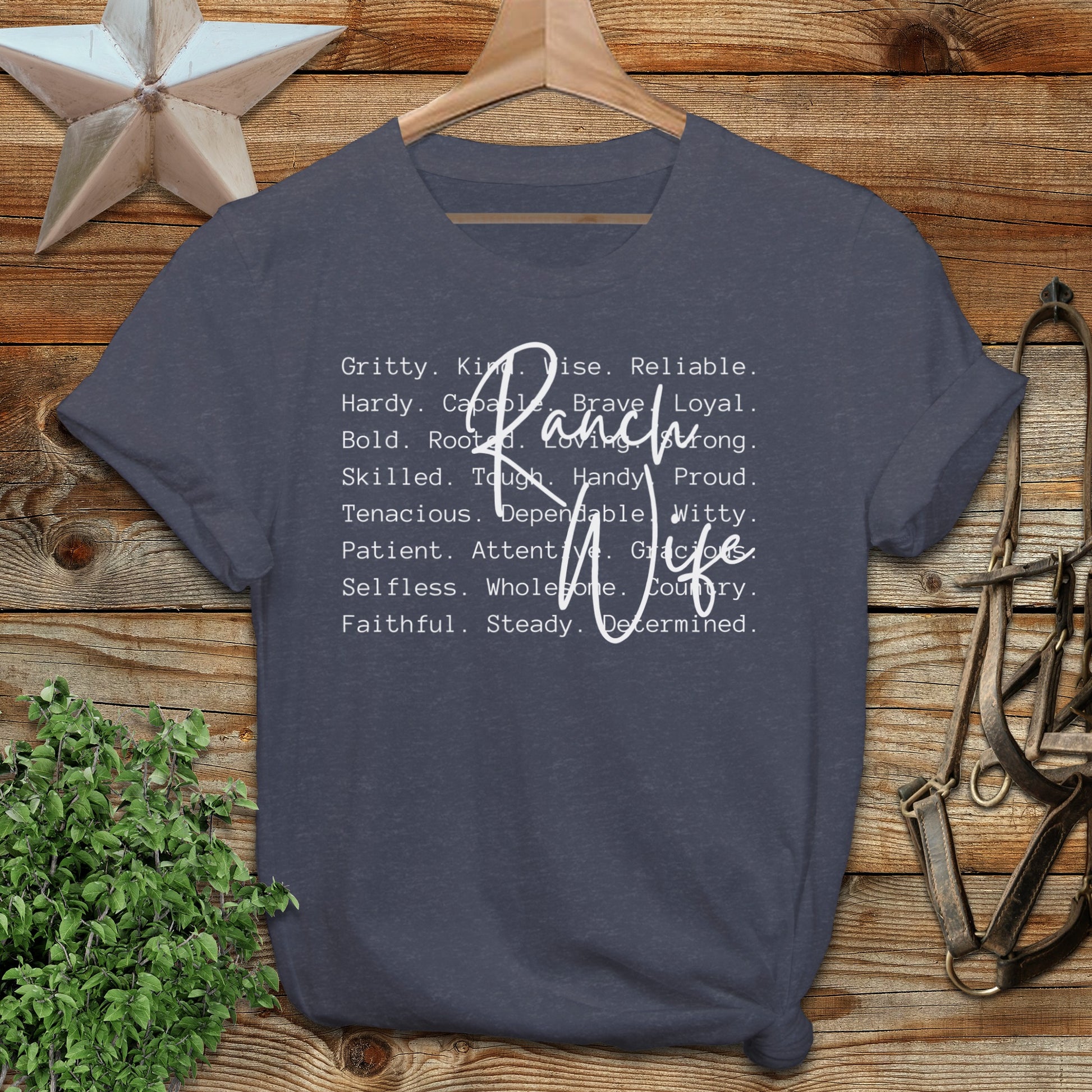 Ranch Wife Words Softstyle Tee