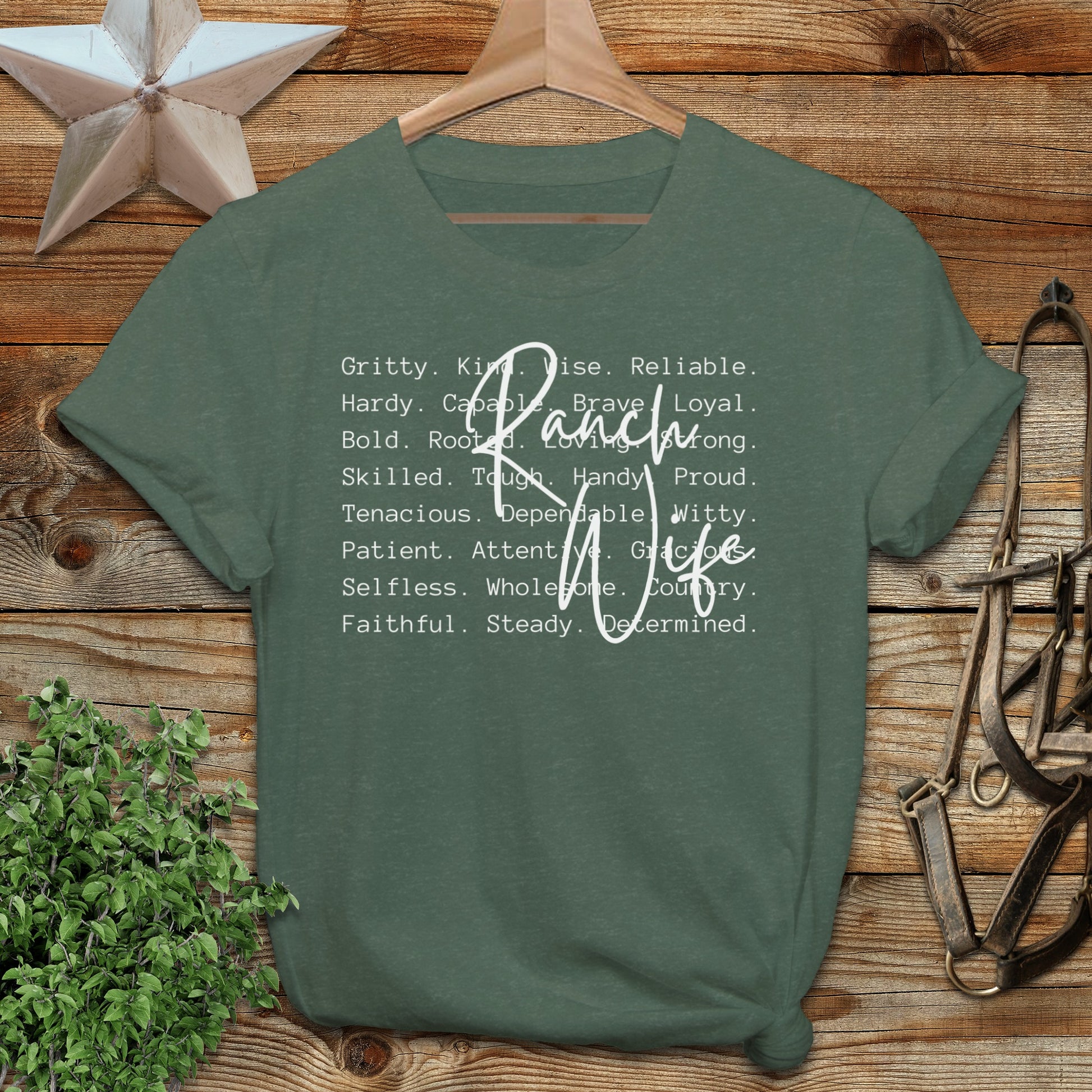Ranch Wife Words Softstyle Tee
