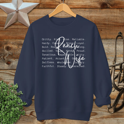 Ranch Wife Words Sweatshirt