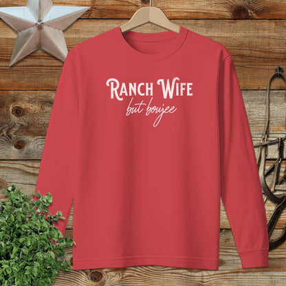 Ranch Wife but Boujee Long Sleeve Tee