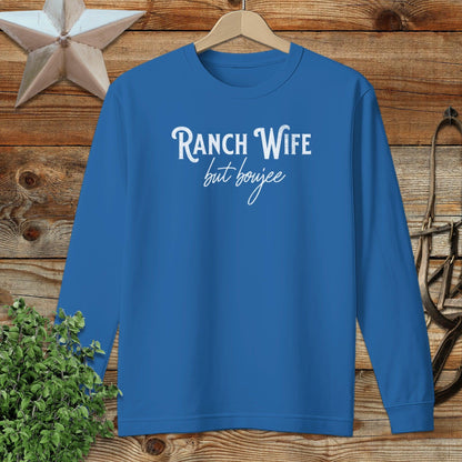 Ranch Wife but Boujee Long Sleeve Tee