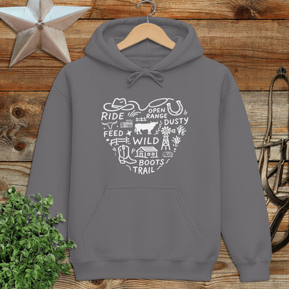 Ranching Heart Hoodie