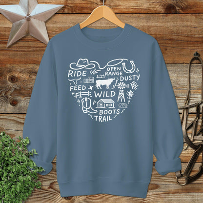 Ranching Heart Sweatshirt