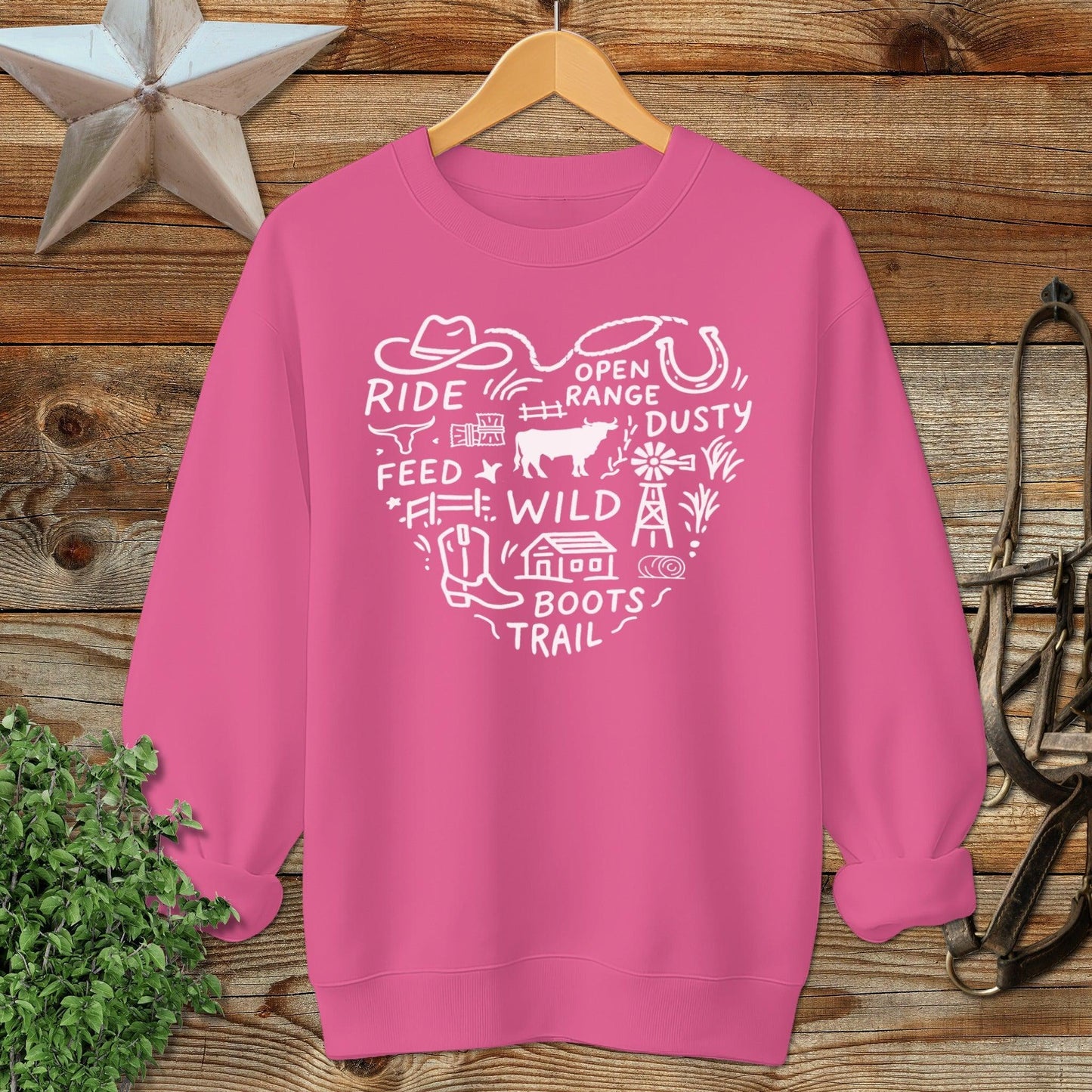 Ranching Heart Sweatshirt