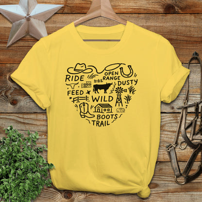 Ranching Heart T-Shirt