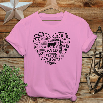 Ranching Heart T-Shirt