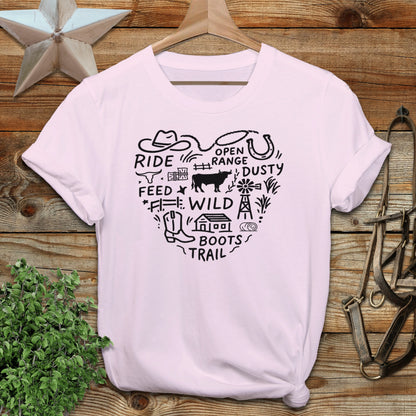 Ranching Heart T-shirt
