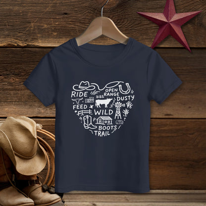 Ranching Heart T-shirt (Toddler)