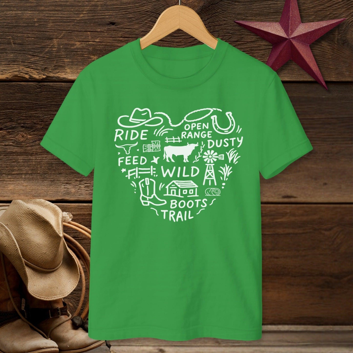 Ranching Heart T-shirt (Youth)