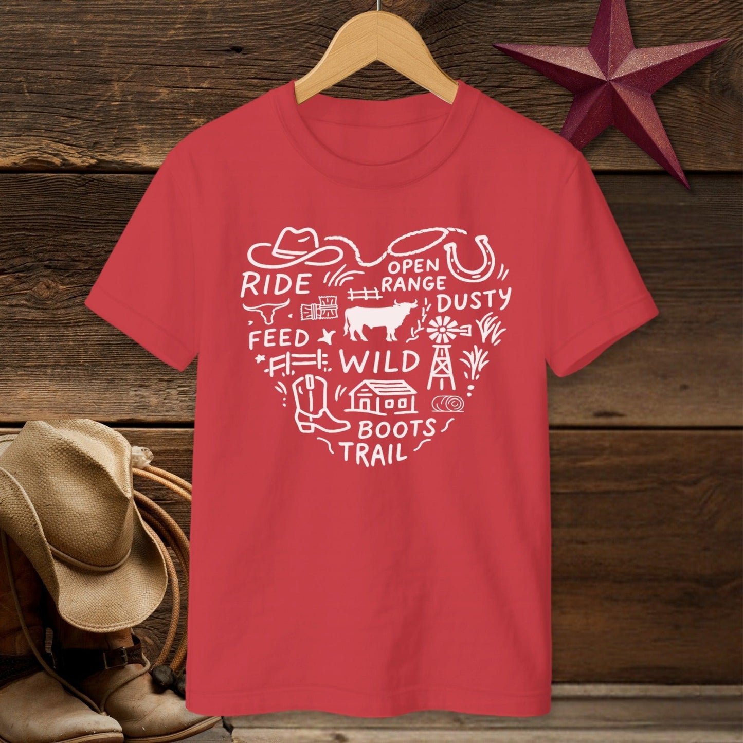 Ranching Heart T-shirt (Youth)