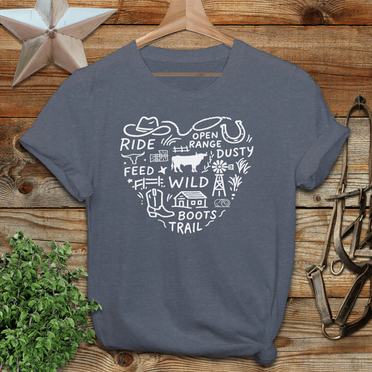Ranching Heart T-shirt