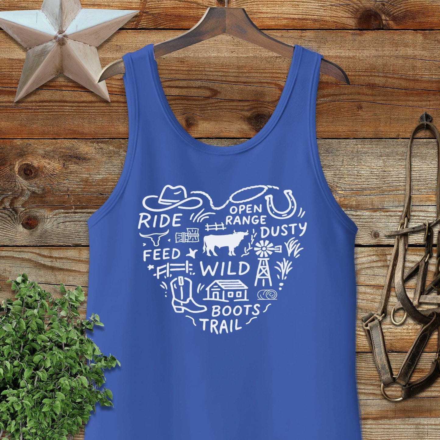 Ranching Heart Tank Top