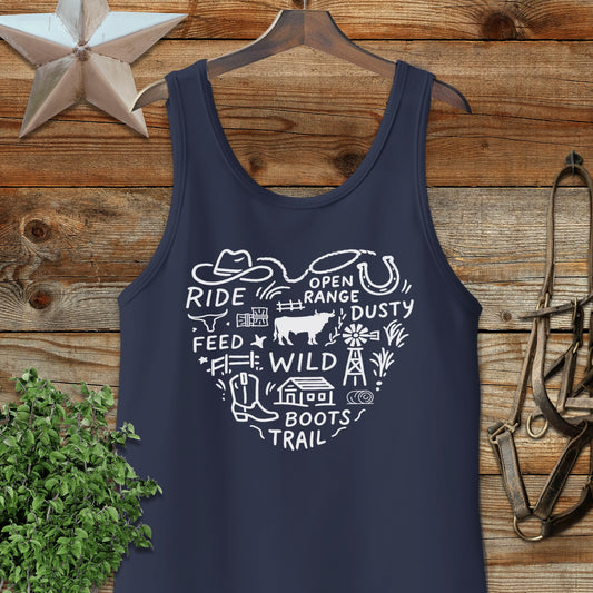 Ranching Heart Tank Top