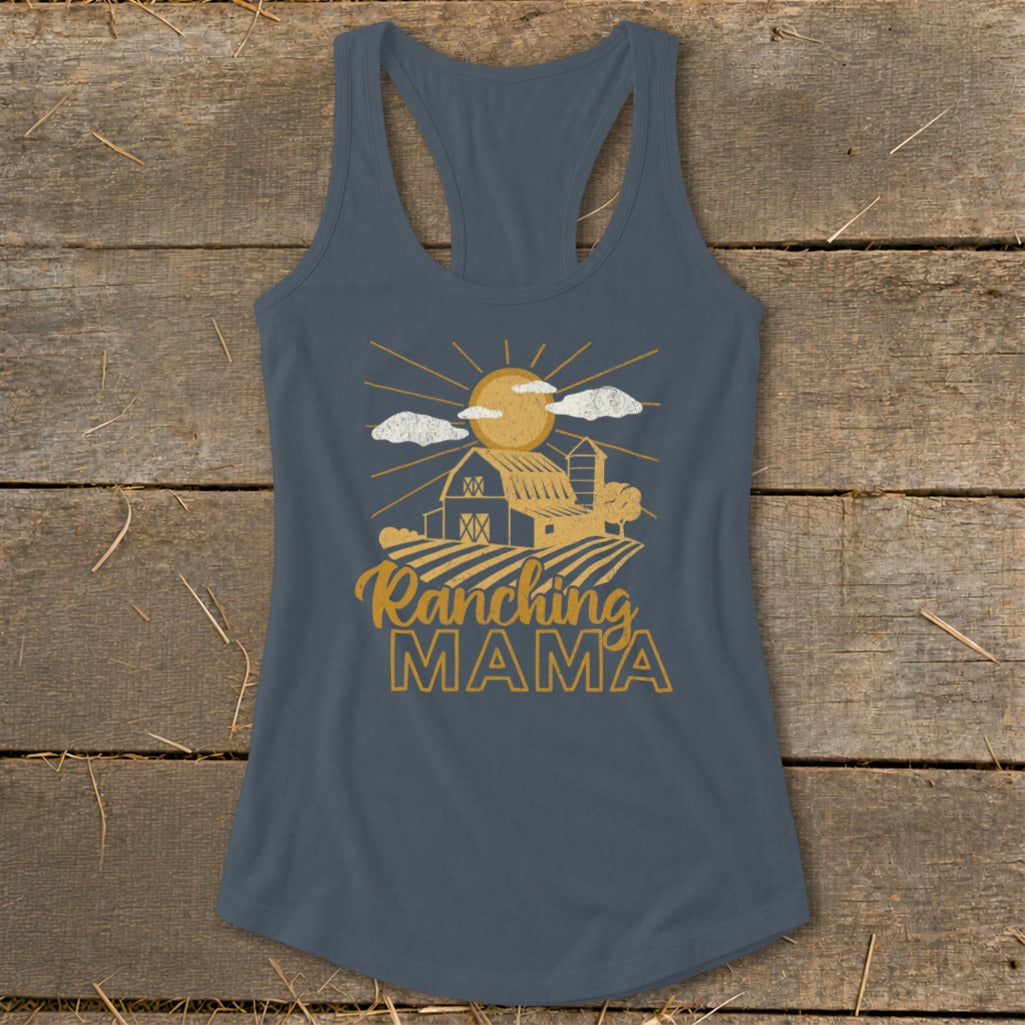 Ranching Mama Racerback Tank
